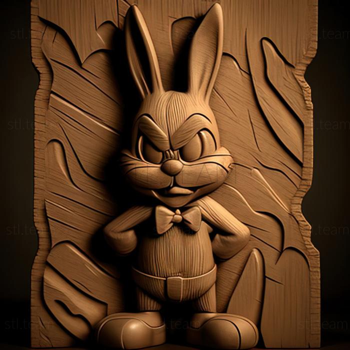 3D модель St Babs Bunny из Adventures of Toons (STL)
